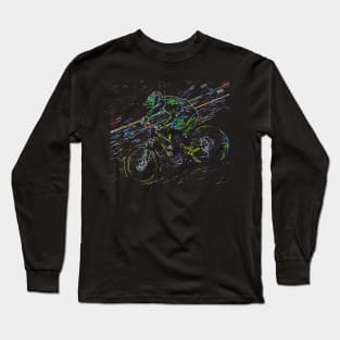 mtb downhill Long Sleeve T-Shirt